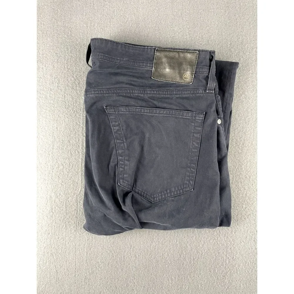 Adriano Goldschmied Jeans Mens 38x28* Tellis Modern Slim Skinny Bootcut Black AG
